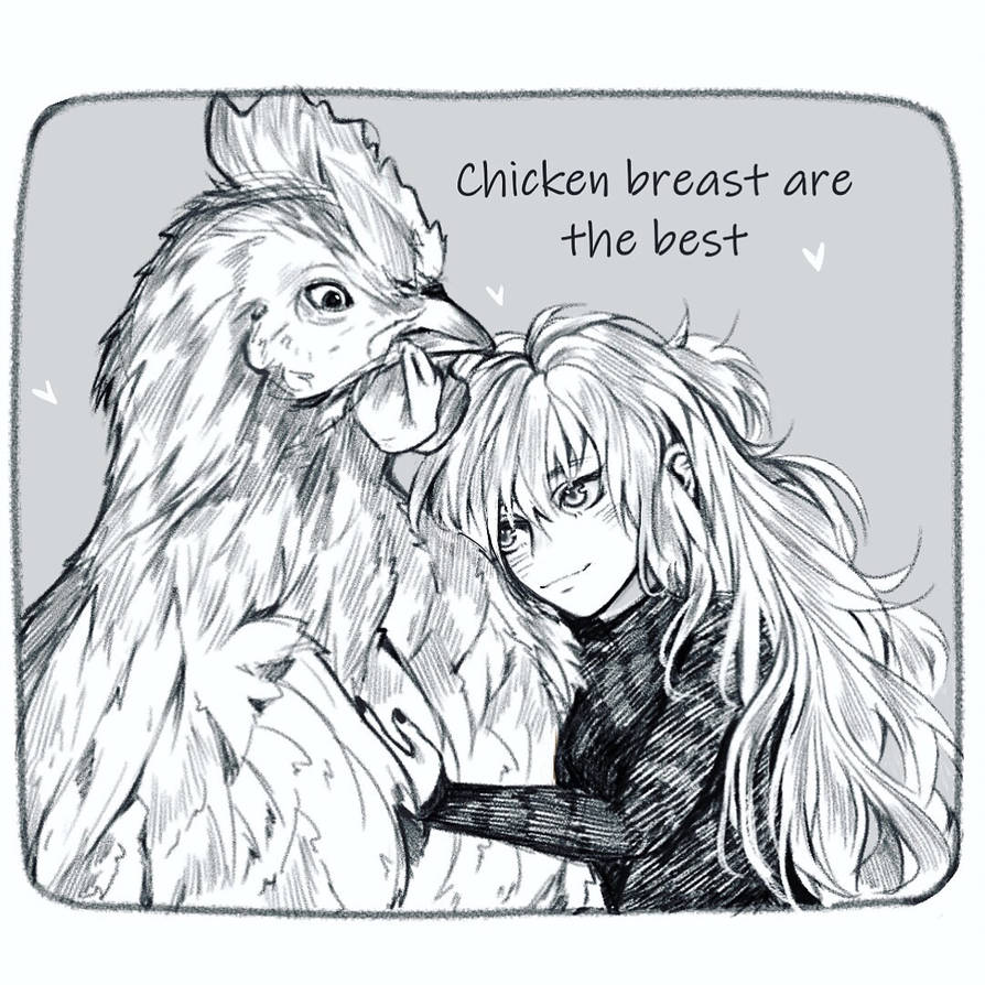 894x894 chicken breast are the best - Chicken Breast Drawing