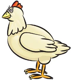 250x269 How To Draw Chickens Drawing Tutorials Drawing How To Draw - Chicken Drawing Cartoon