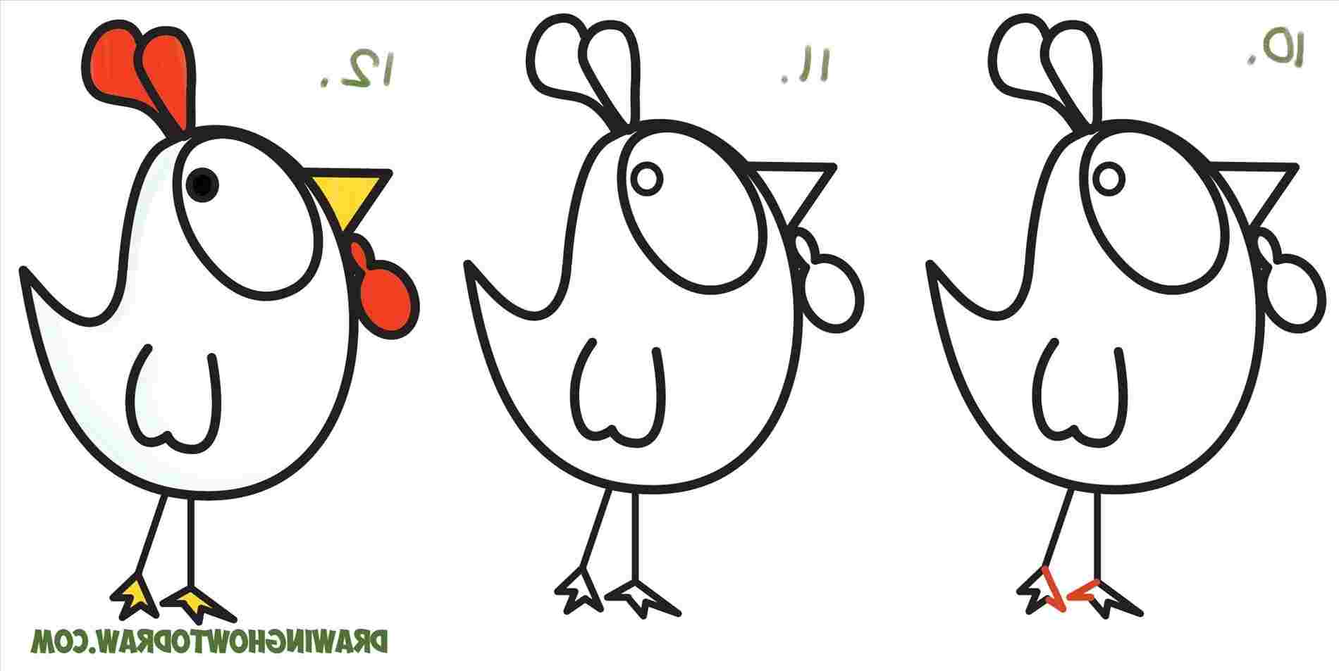 1900x953 Easy Chicken Drawing Of Chickens Chicken Drawing - Chicken Drawing Images