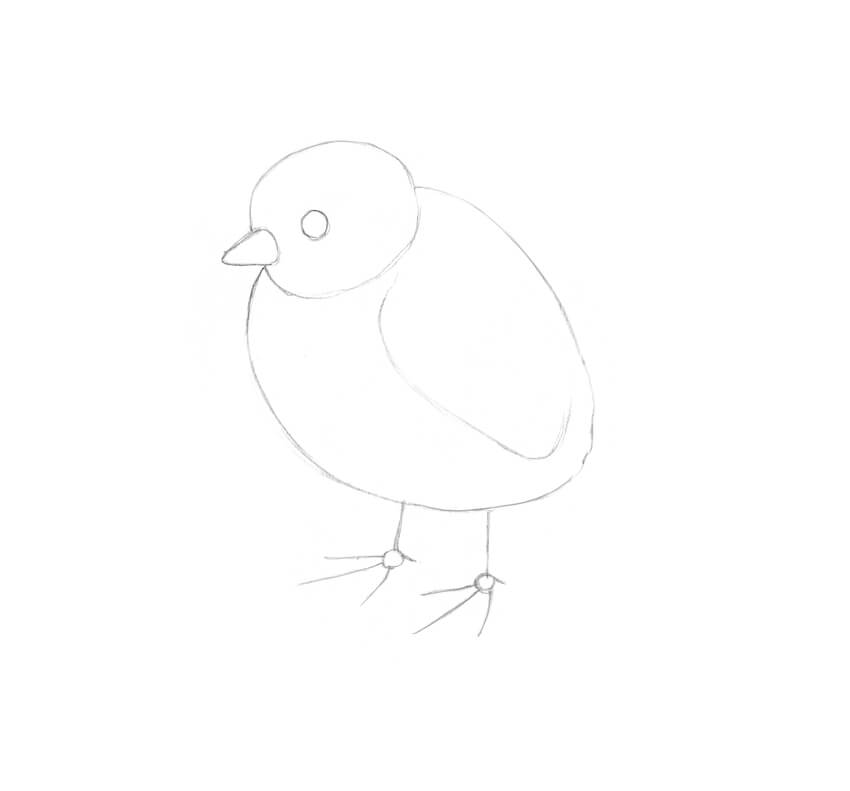 850x791 How To Draw A Chicken And A Rooster - Chicken Feet Drawing