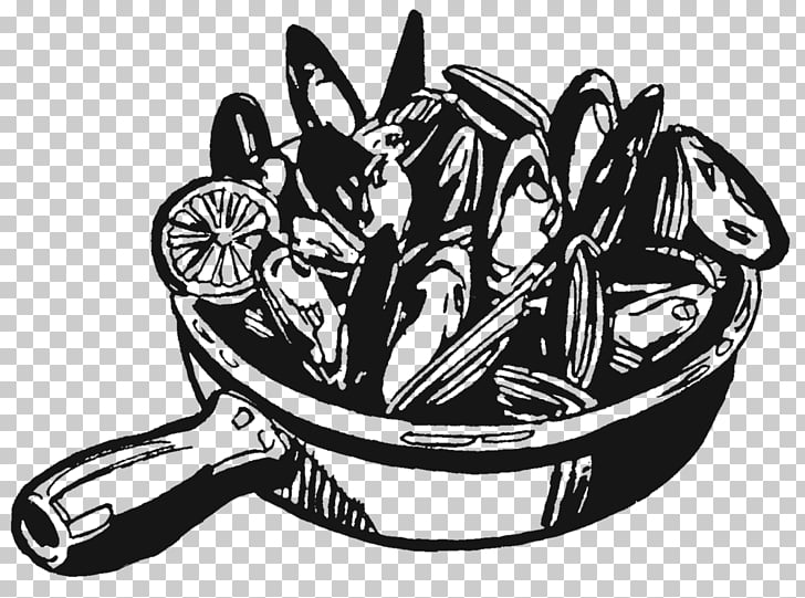 728x541 presidio social club food drawing chicken fried steak monochrome - Chicken Food Drawing