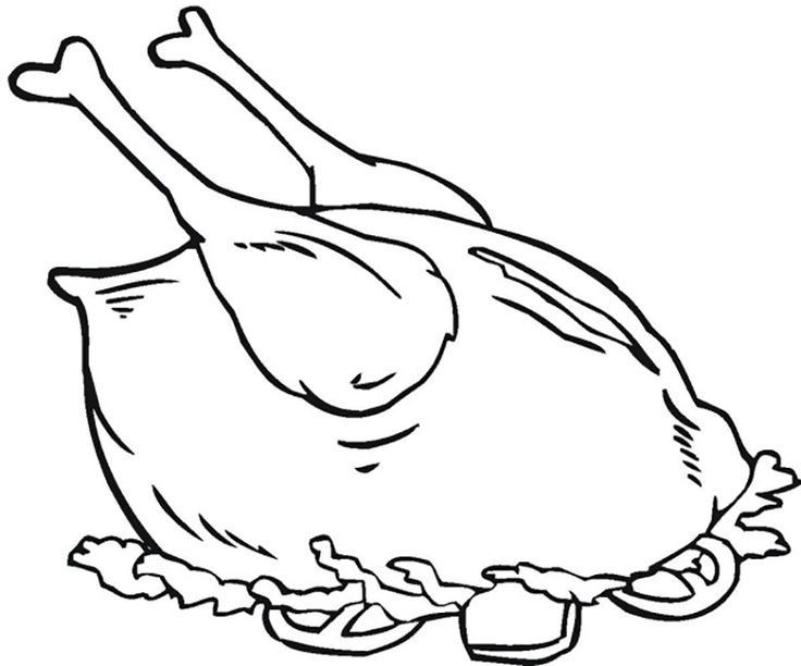 736x612 chicken coloring pages best of chicken food coloring pages unique - Chicken Food Drawing