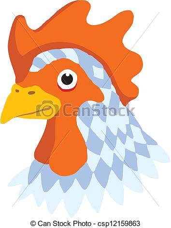 354x470 chicken head an illustration of a chicken head - Chicken Head Drawing