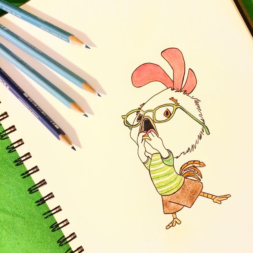 Chicken Little Drawing at Explore collection of Chicken Little Drawing