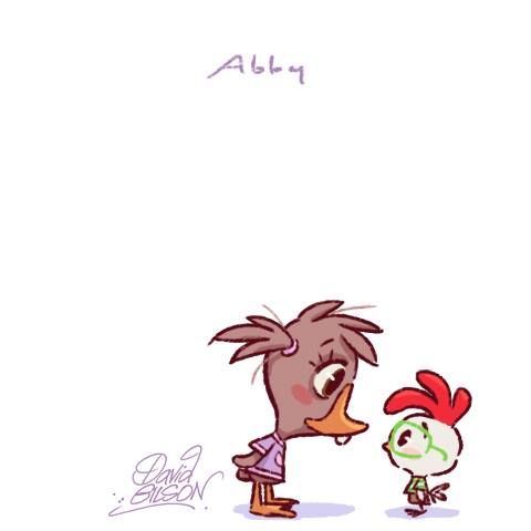 480x480 Abby - Chicken Little Drawing