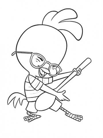 359x480 Chicken Little Coloring Pages Color Udin - Chicken Little Drawing