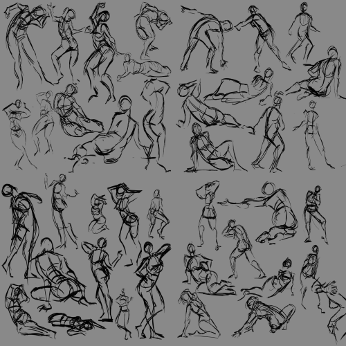 500x500 Patches Draws I've Been Going Pretty Hard On Gesture Drawing - Chicken Scratch Drawing