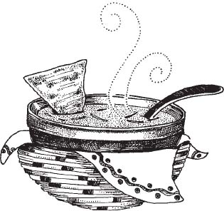 315x296 Chicken Tortilla Soup - Chicken Soup Drawing