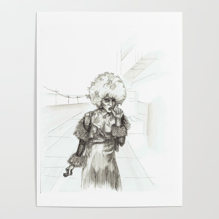 700x700 chicken wing row poster - Chicken Wing Drawing