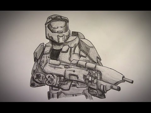 480x360 how to draw master chief - Chief Drawing