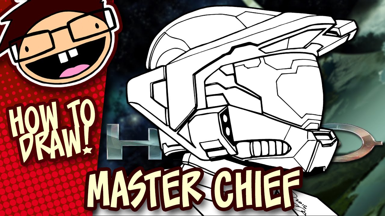1280x720 how to draw master chief - Chief Drawing
