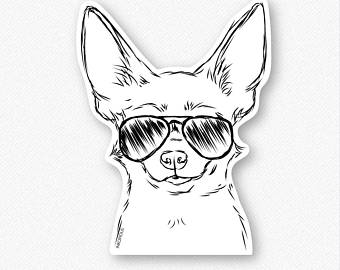 340x270 Chihuahua Drawing Etsy - Chihuahua Drawing