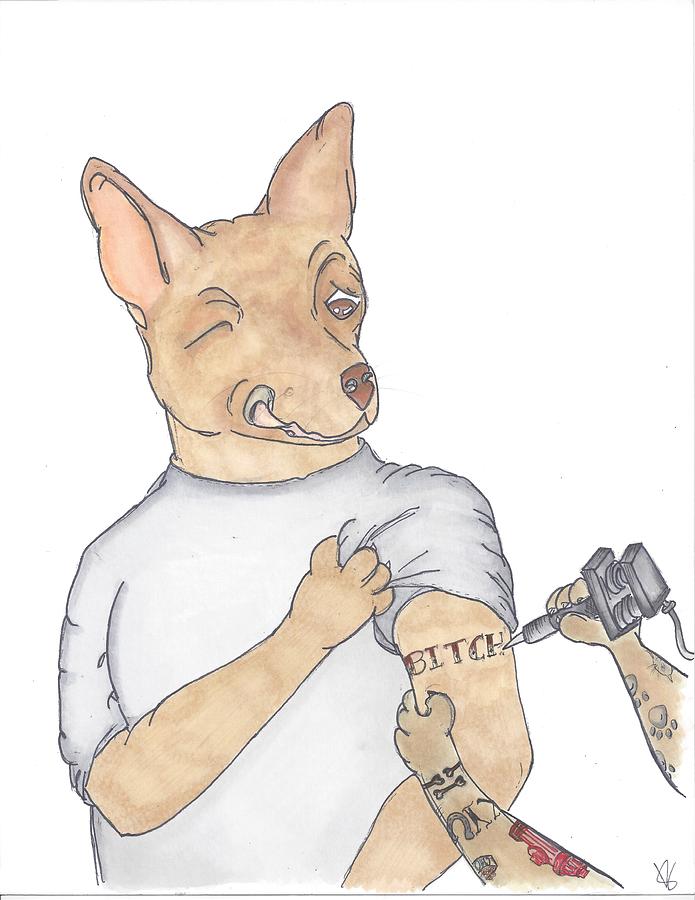 695x900 Tattoo Chihuahua Drawing - Chihuahua Drawing