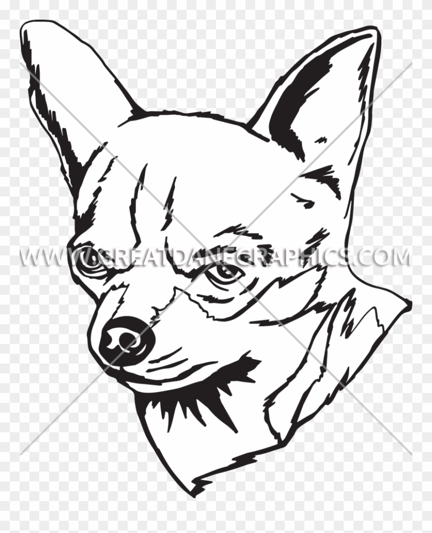 Chihuahua Line Drawing at Explore collection of