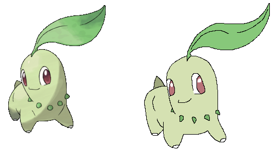 538x295 My Attempt - Chikorita Drawing