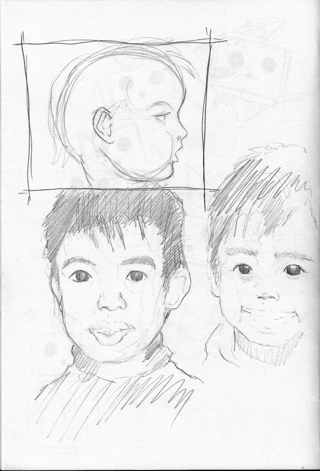 1088x1600  - Child Anatomy Drawing