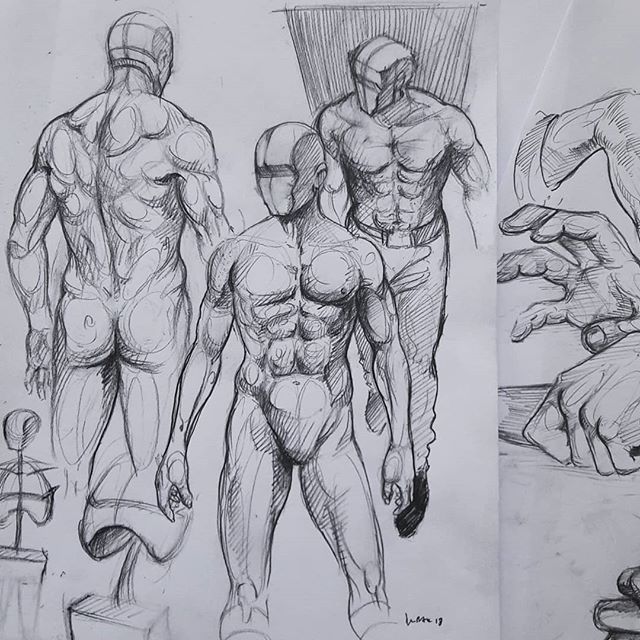 640x640 Anatomydrawing Charcoal Pencil Illustration - Child Anatomy Drawing