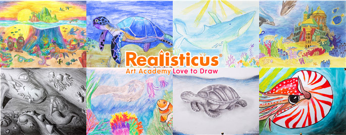 685x268 Art Classes For Kids Based On Realistic Drawing Skills In Grey - Child Art Drawing