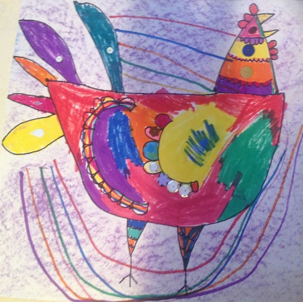 605x602 artist turns kids' drawings into real life plush toys - Child Art Drawing