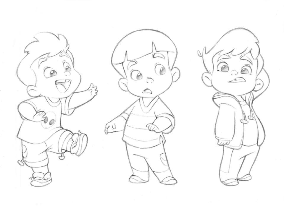 960x697 Didi Cartoon Drawings, Boy Cartoon Drawing - Child Cartoon Drawing