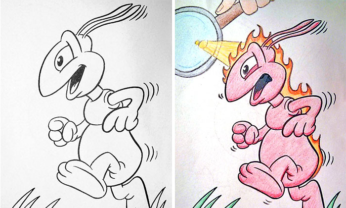 700x420 Coloring Book Corruptions See What Happens When Adults Do - Child Drawing Book