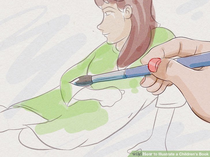 728x546 how to illustrate a children's book steps - Child Drawing Book