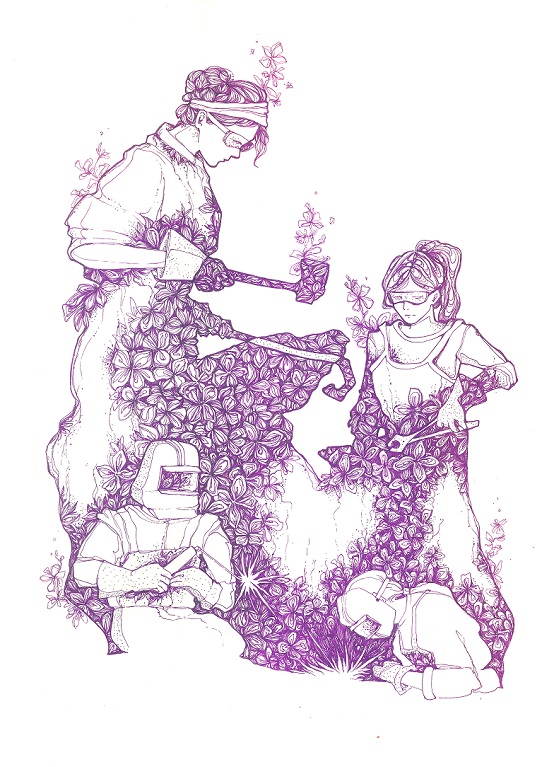 542x767 International Osh Day Work Health And Safety With The Eyes - Child Drawing Book