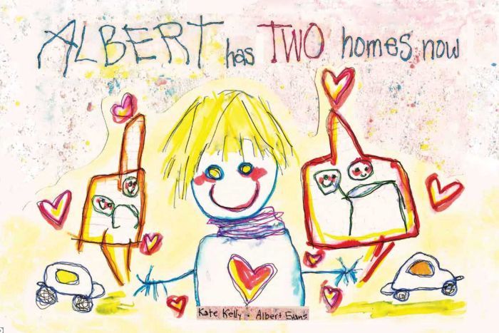 700x467 picture book to help kids cope with family break up created - Child Drawing Book