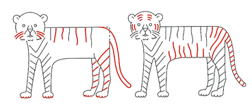 368x155 Tiger Lesson, Draw Write Now - Child Drawing Book