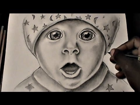 480x360 How To Draw A Baby Face - Child Face Drawing