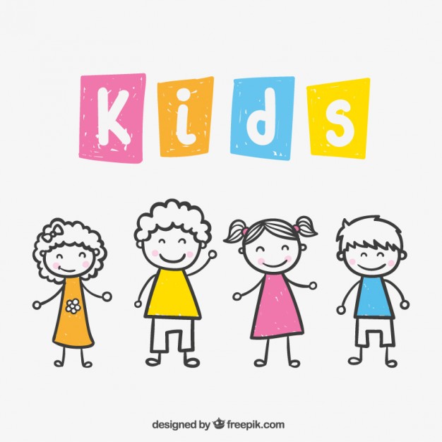 626x626 Children Vectors, Photos And Free Download - Child Line Drawing