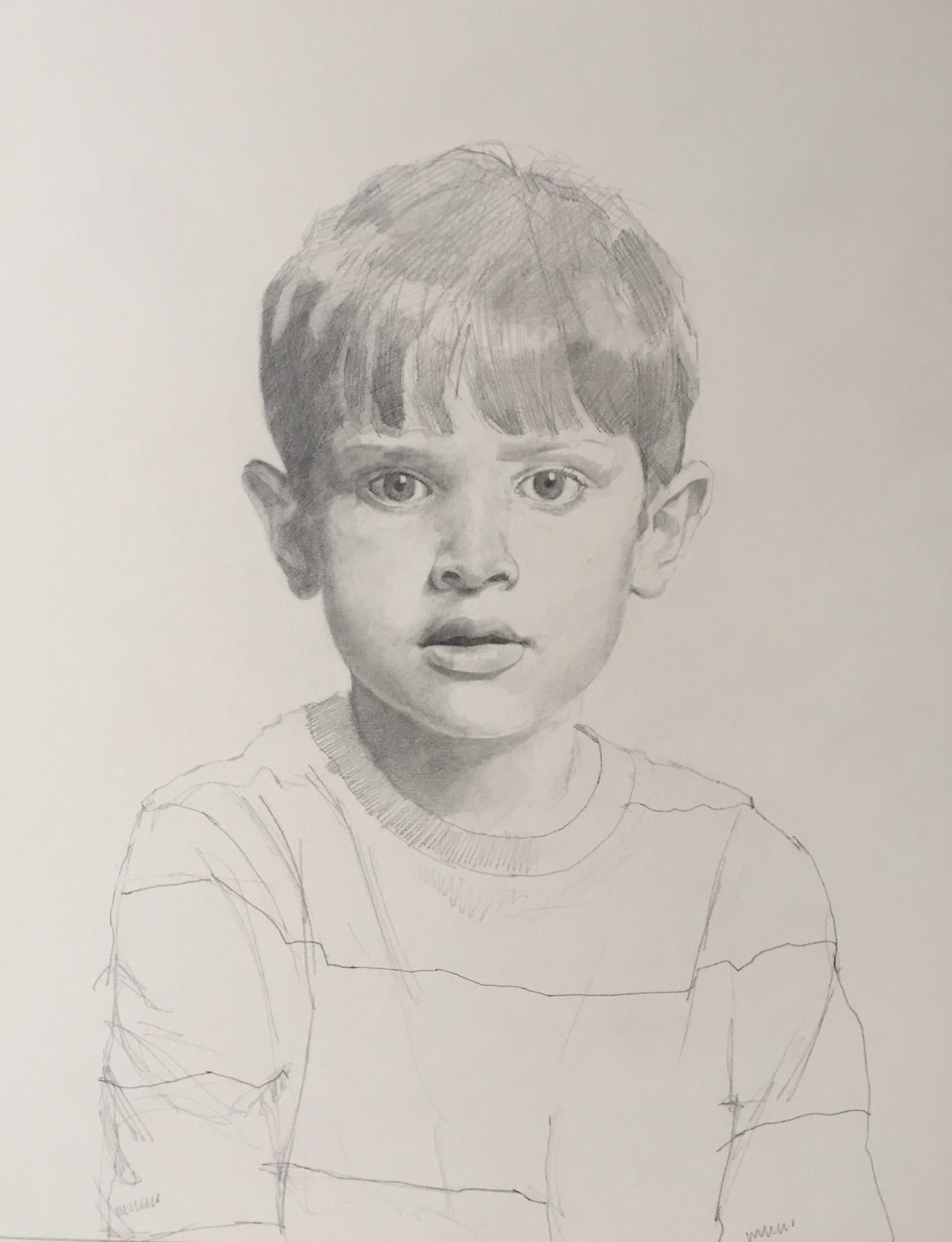 960x1251 Drawings Children - Child Portrait Drawing
