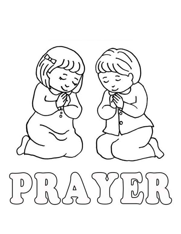 600x777 Praying Child Drawing At Getdrawings Com Free For Personal Use - Child Praying Drawing