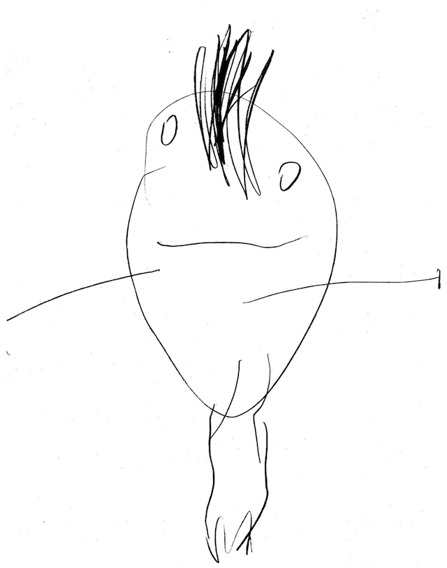 640x813 Study Suggests Children's Drawings Reveal How Smart They Are - Child Thinking Drawing