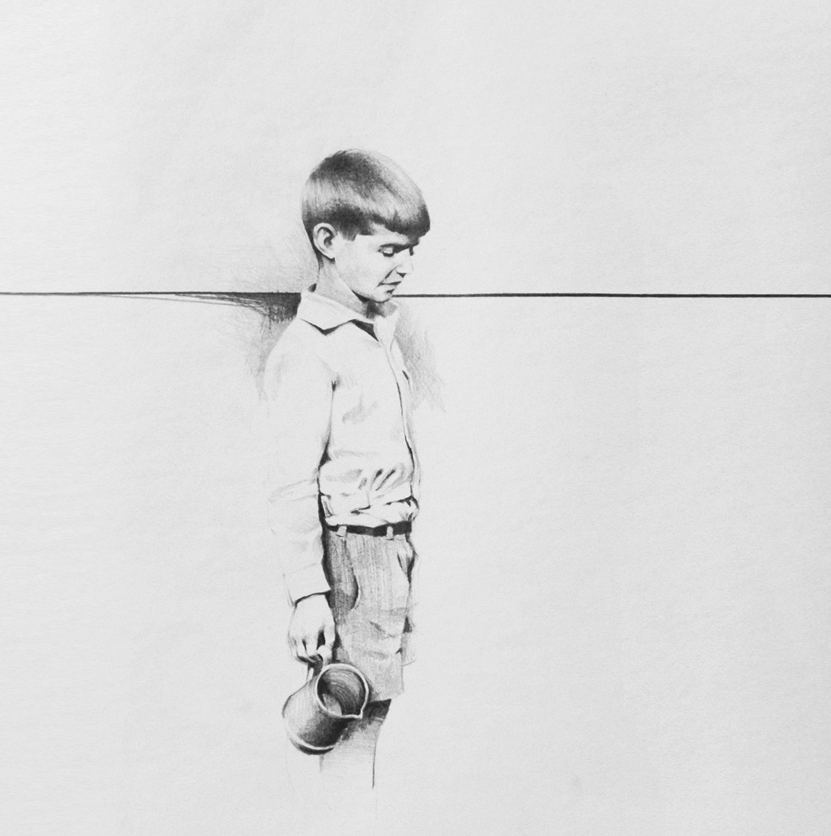 1200x1206 stolen childhood drawing series on behance - Childhood Drawing