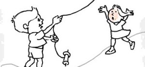 300x140 how to draw kids flying a kite on a computer drawing - Children Flying Kite Drawing