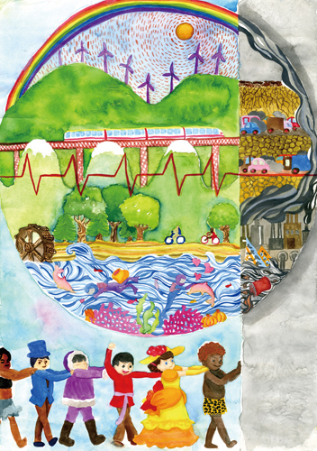 Children Of The World Drawing