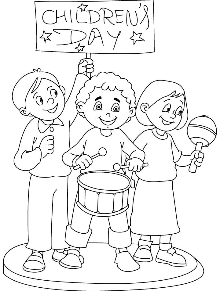 720x954 Dia Del Nino Happy Children's Day, Child Day - Childrens Day Drawing