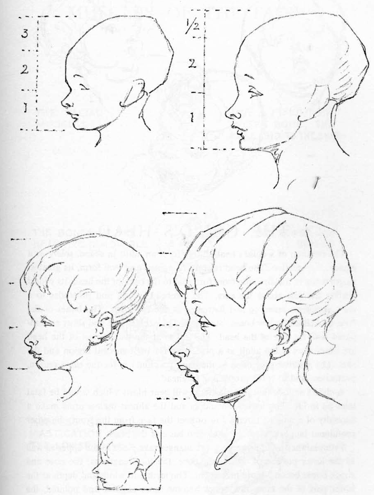 1200x1590 learn how to draw children's and baby's faces in the correct - Childs Face Drawing
