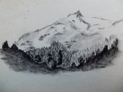 500x375 travel drawings from sketching in chile and patagonia - Chile Drawing