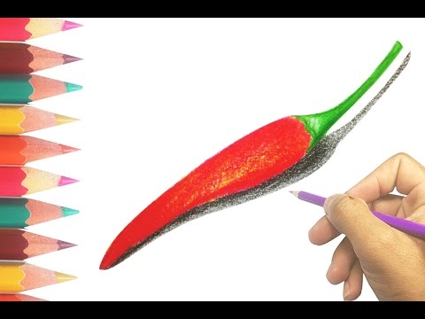 480x360 drawing chili pepper - Chili Drawing