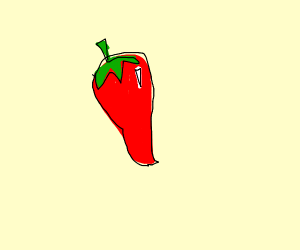 300x250 red chili pepper drawing - Chili Pepper Drawing