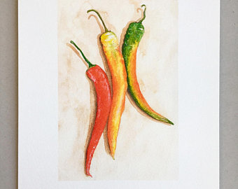 340x270 chilli drawing etsy - Chilli Drawing