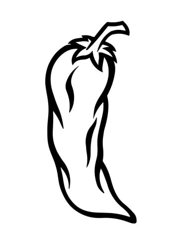 360x480 huge collection of 'chilli drawing' download more than images - Chilli Drawing