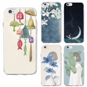 300x300 Korea Art Drawing Chime Wind Moon Stars Soft Case For Iphone X - Chime Drawing