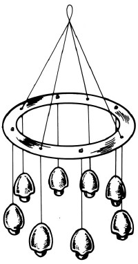 200x382 Wind Chime Mobile Howstuffworks - Chime Drawing