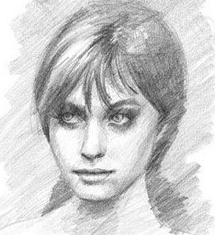 312x340 How To Draw People Step - Chin Drawing