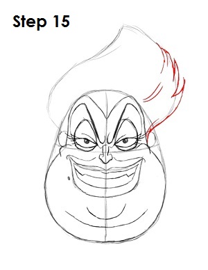 300x388 how to draw ursula - Chin Drawing