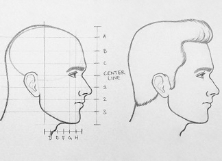 324x235 How To Draw A Face From The Side Steps Rapidfireart - Chin Drawing