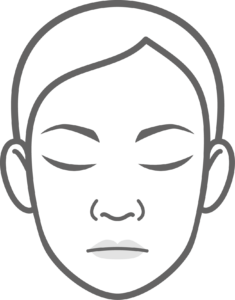 235x300 v shaped chin face augmentation with fillers scinn - Chin Drawing